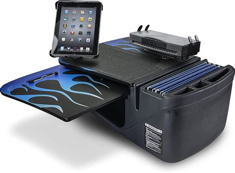 Amazon Autoexec Aue Gripmaster Car Desk Blue Steel Flames