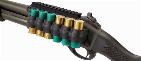 Mesa Tactical Sureshell Polymer Carrier And Saddle Rail For Remington 870 6 Shell 12 Ga 5 In