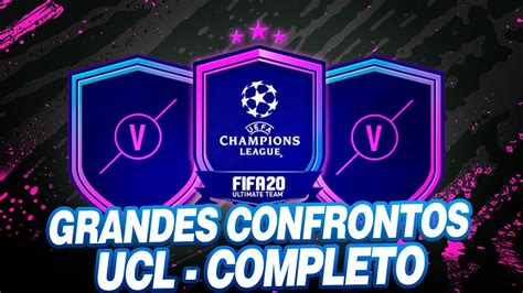 FIFA 20 DME SBC GRANDES CONFRONTOS UCL MAIS BARATO COMPLETO