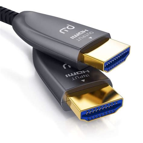 Csl Câble Hdmi 2 0B Fibre Optique 3M 4K 60Hz Hdr 3D Arc Cec Hdcp 2 2