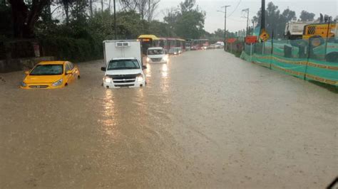 Se Registran Inundaciones Por Lluvias En Varios Sectores De Bogotá