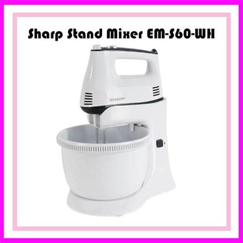 SHARP STAND MIXER EM S60 WH Lazada