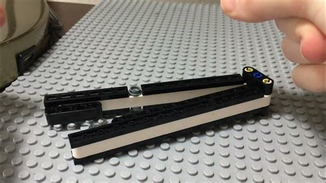 How To Make A Lego Butterfly Knife Youtube