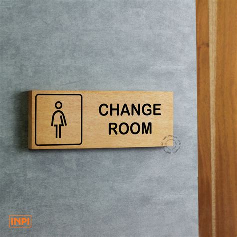 Women Change Room Signage Wall Sign Womens Changing Room Marker