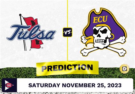 Tulsa Vs East Carolina Cfb Prediction And Odds November