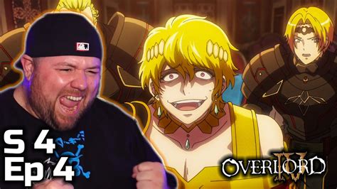 Ainz Vs Warrior King Overlord Season 4 Episode 4 REACTION REVIEW