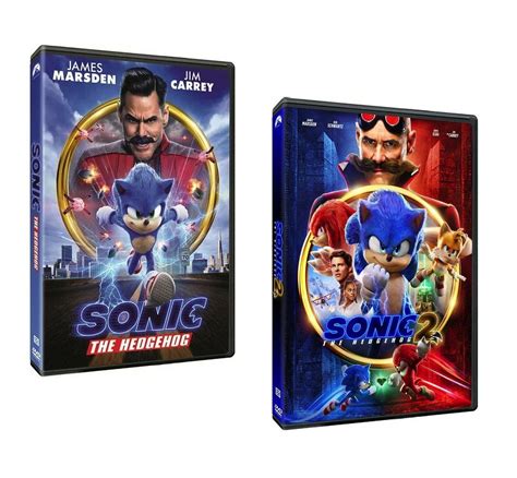 Sonic The Hedgehog 2-Movie Collection - Sonic The Hedgehog 1 & 2 (DVD ...