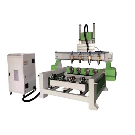 Multi Head Rotary Wood CNC Router 5 Axis 3D CNC Engraving And Milling