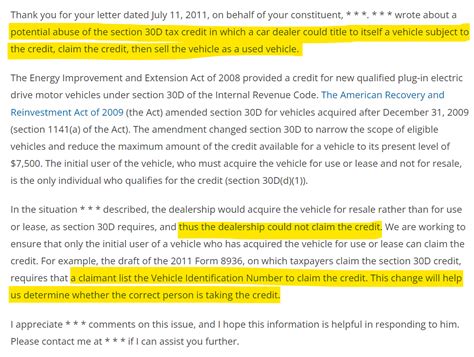 Those Looking For Ev Tax Credit And Swapping Cars Each Year Maybe