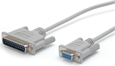 StarTech 6 Ft DB25 To DB9 Serial Modem Cable M F Serial Cable