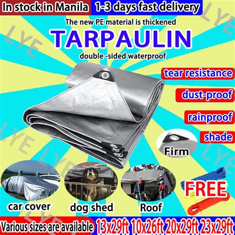 Trapal Waterproof Makapal Pang Bubong Matibay High Quality Tarpaulin