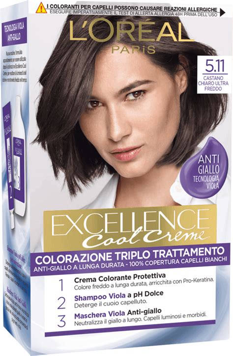 L ORÉAL PARIS EXCELLENCE Cool Creme Castano Chiaro 5 11 1 pz Acquisti