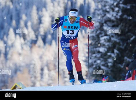 Davos Schweiz Dezember Richard Jouve Beim Sprint Rennen Am