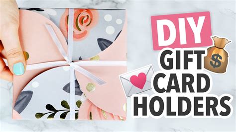 DIY Gift Card Holder 2 Ways DIY Christmas Gifts YouTube