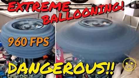 Extreme Rc Tire Ballooning When Rc Car Tyres Balloon Up Youtube