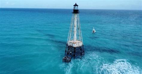 Iconic Florida Keys lighthouse saved by locals - CBS News