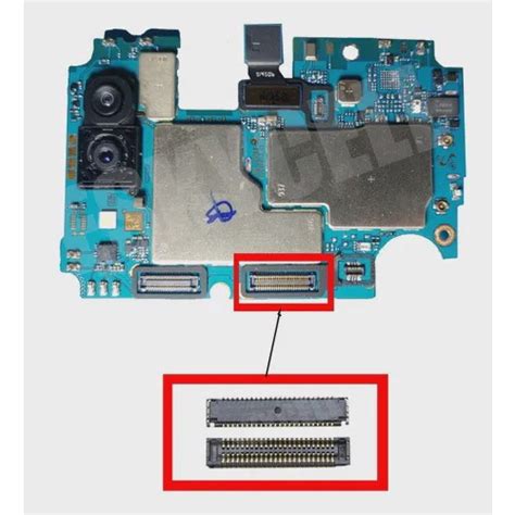 Conector Fpc Carga P Placa Samsung Galaxy A20 Submarino