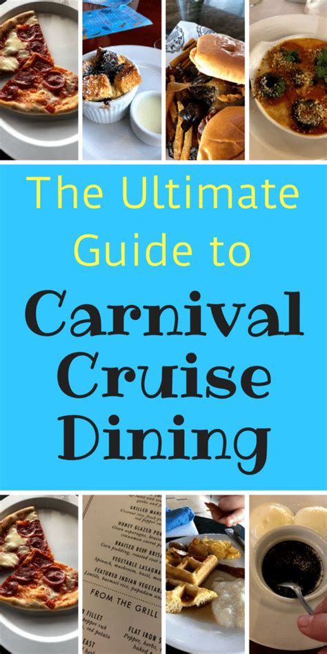 The Ultimate Guide to Carnival Cruise Food 2023 - Clarks Condensed