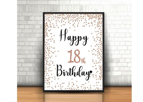 happy  birthday  rose gold  birthday sign  rose gold