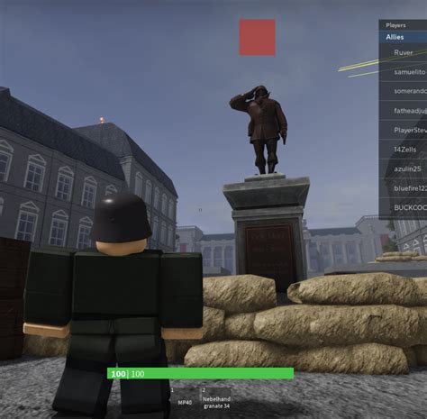 the rick may statue in roblox d-day : r/UnexpectedTF2