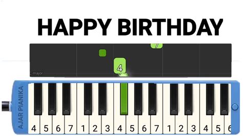 Not Pianika I Happy Birthday To You Lagu Anak Youtube