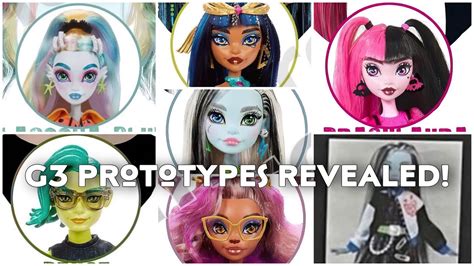 Monster High News G3 Prototypes Revealed Blue Skinned Lagoona