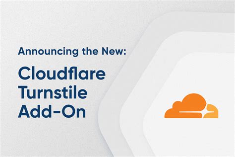 Introducing The Official Cloudflare Turnstile Add On V1 0