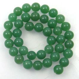 UK Semi Precious And Gemstone Beads Malay Jade Dyed Green Quartzite