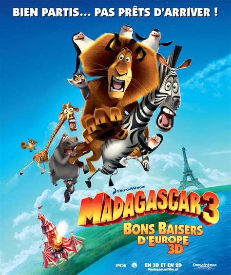 Madagascar 3 Europe S Most Wanted 2012 Poster CH 1229 1465px