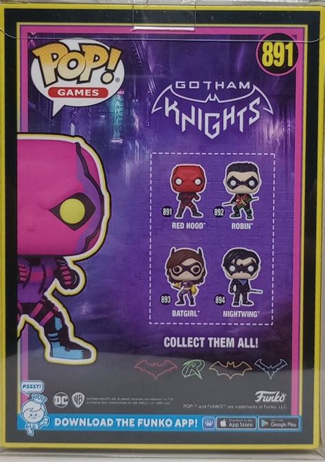 Funko Pop Gotham Knights Red Hood Gamestop Exclusive With