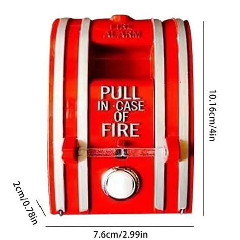 Handmade Commemorative Gift For Retro Doorbell Flame Alarm Pull Station ...