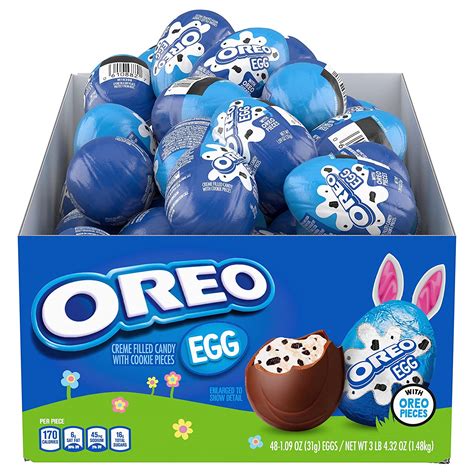 Oreo Easter Chocolate Candy Egg, 48 Eggs (1.09 oz) - Candy Boulevard