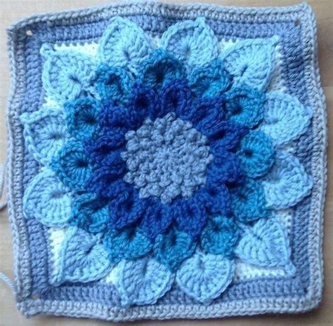 ПОДСОЛНУХ КРЮЧКОМ OK RU Granny square crochet pattern Crochet