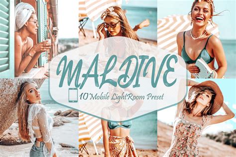 Maldive Mobile Lightroom Presets Graphic By Mattte Studio Creative