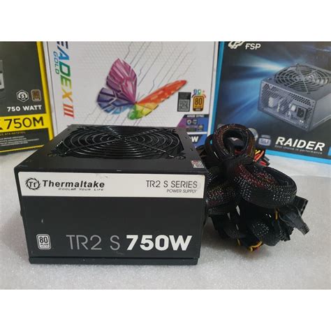 Psu ประกัน 4เดือน Thermaltake Tr2s 750w 80white มือ2 Power Supply พาวเวอร์ซัพพลาย Shopee