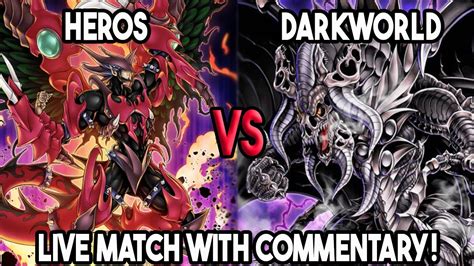 HERO VS Danger Dark World Yu Gi Oh Local Feature Match Live Duel