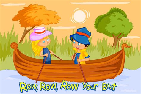 Row Row Row Your Boat Rhyme For Babies - Being The Parent