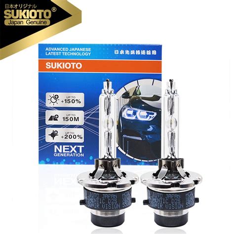 Pcs Genuine Sukioto Japan D S Xenon Hid Bulb K D S Car