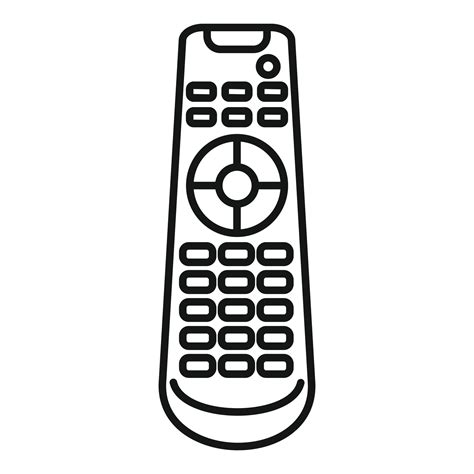 Communication Remote Control Icon Outline Style 14694940 Vector Art At