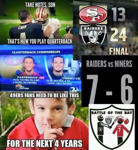 Oakland Raiders Football Carr Raiders Raider Nation