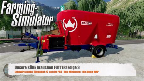 Unsere KÜHE brauchen FUTTER LS22 MAP NEU MINIBRUNN 003 GamePlay