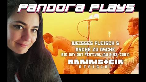 Rammstein Weisses Fleisch Asche Zu Asche Big Day Out Festival