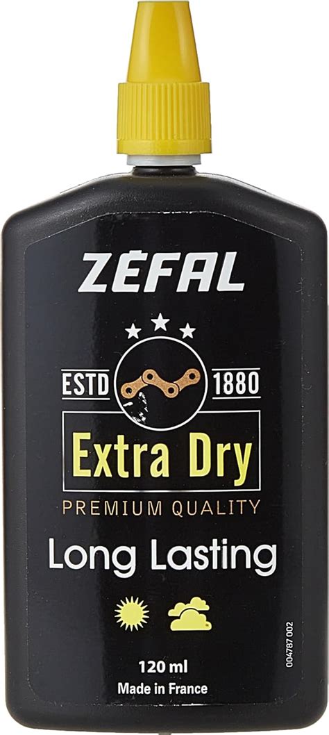 ZEFAL Extra Dry Wax Lubrifiant chaîne vélo à Base de Cire Propreté