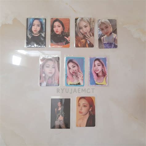 Jual Pc Photocard Itzy Ryujin Yeji Icy Wannabe Not Shy Guess Who