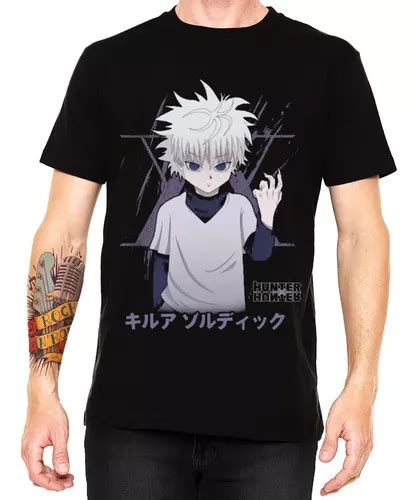 Camiseta Hunter X Hunter Killua Zoldyck Ca Parcelamento Sem Juros