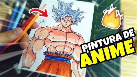 Como Desenhar O Goku Instinto Superior Completo 2 YouTube