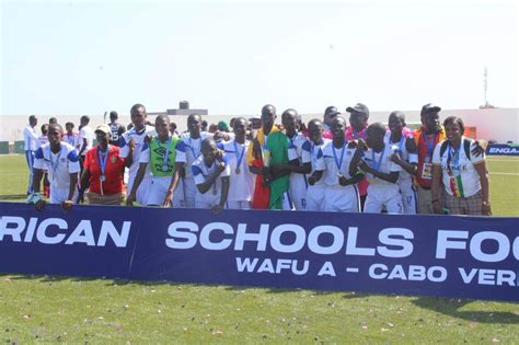 Cap Vert Le Championnat Scolaire Africaine Zone UFOA A NRGUINEE NET