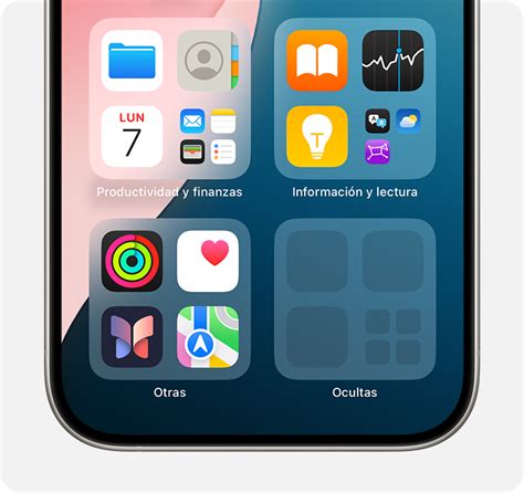 Si No Encuentras Una App En La Pantalla De Inicio Del Iphone Soporte