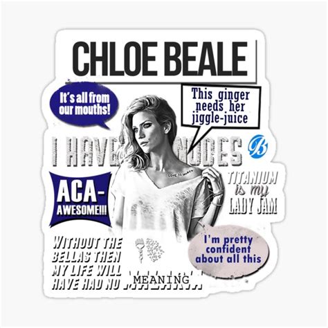 Chloe Beale Pitch Perfect Bechloe Brittany Snow Sticker By