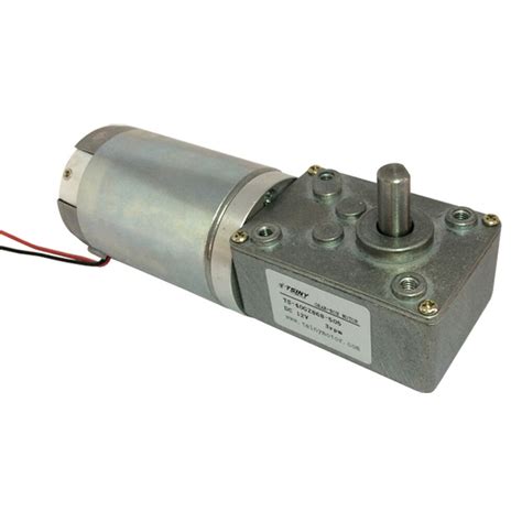 Dc V Rpm High Torque Low Speed Worm Gear Motor Planet Geared Motor